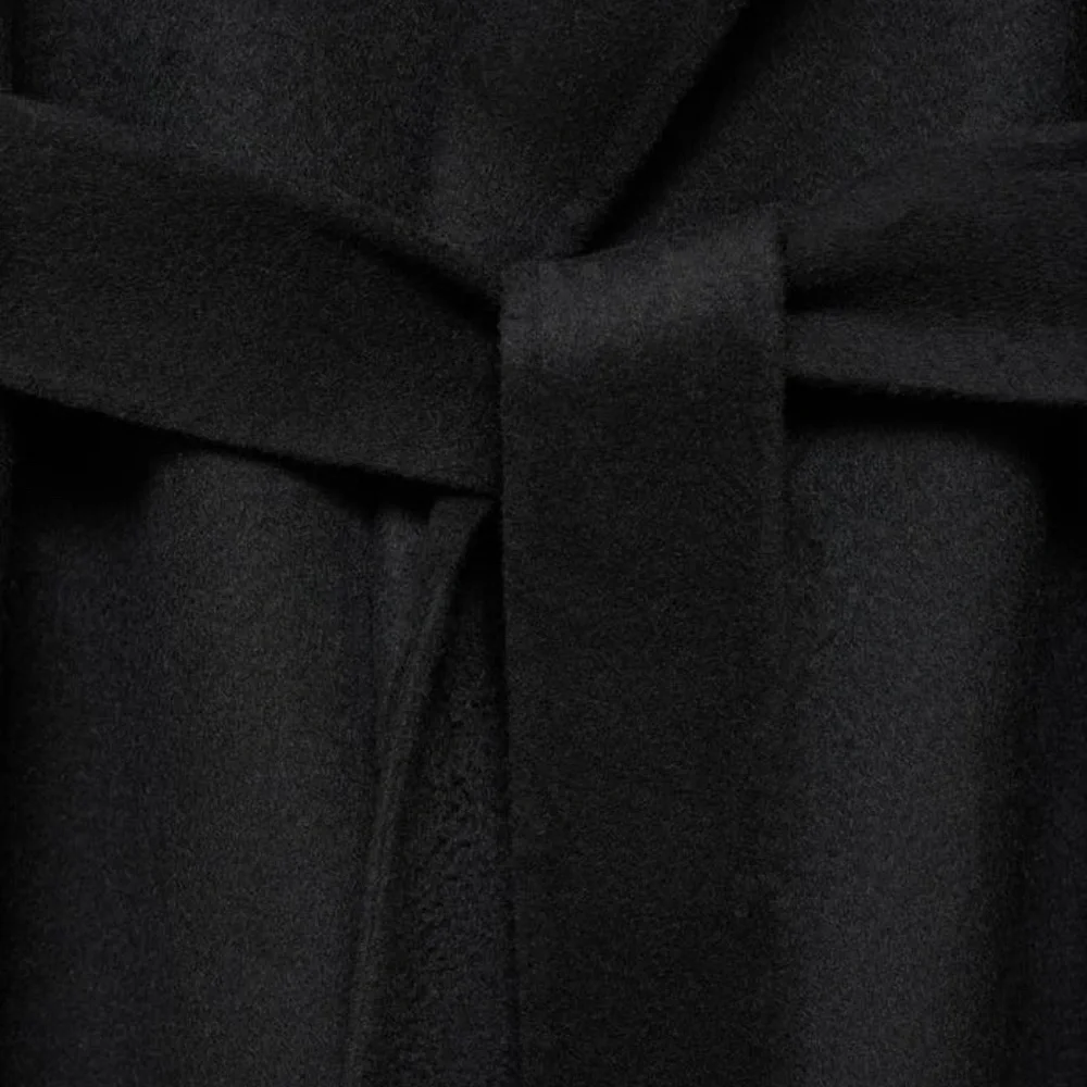 Women’s Mango Wool Blend Wrap Coat XXS - Picture 2 of 3
